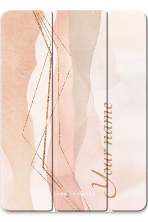 Gold Lines Namecase - Blush