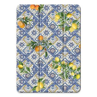 Blauwe tegels, citroenen en appelsienen - klein