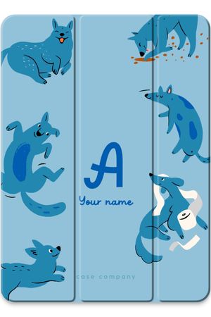 Playful Dogs Monogram