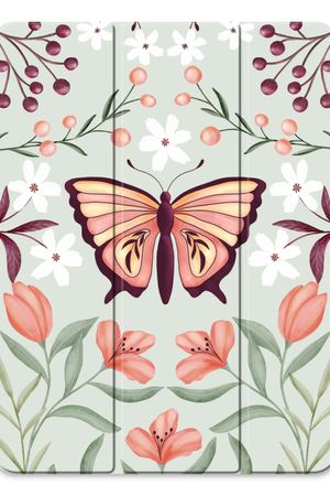 Butterfly in a floral world