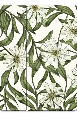 White flower pattern