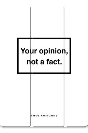 Your opinion