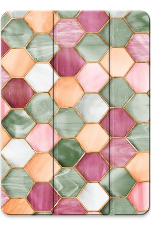 Hexagons in stained glass