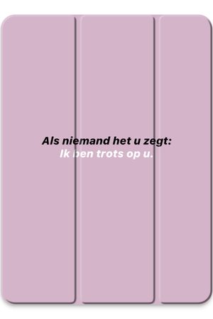 Ik ben trots op u