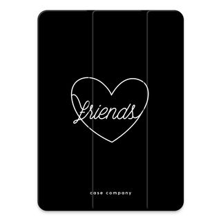 Friends heart black