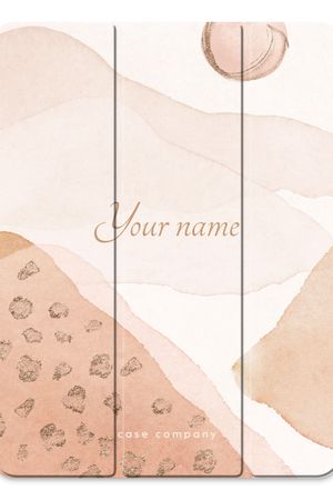 Gold Spots Namecase - Blush