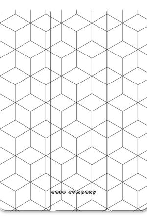 Cubes black and white