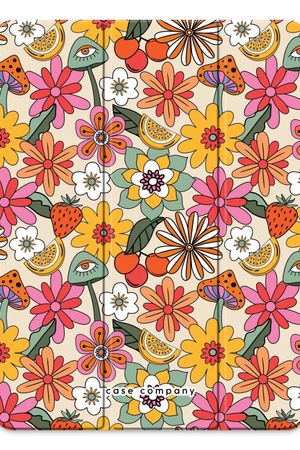 Retro Flowers N°2 - Yellow