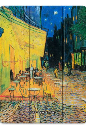Terrazza del caffè di notte