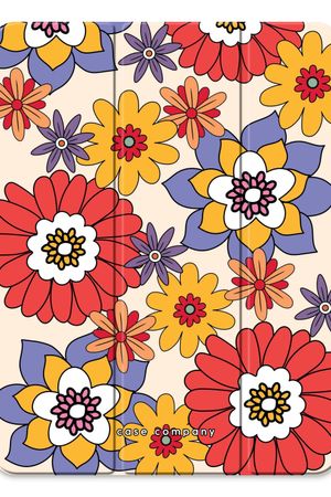 Retro Flowers - Yellow