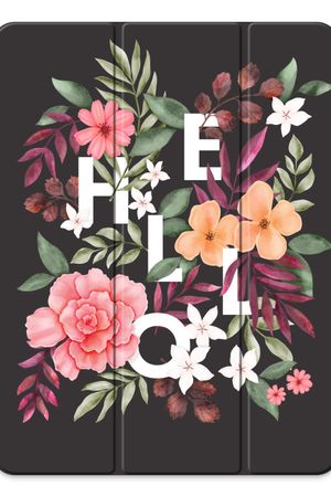 Hello in flowers