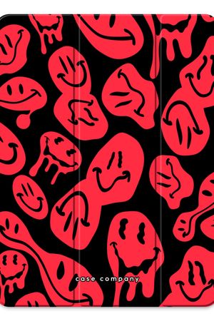 Smeltende Smiley - Rood