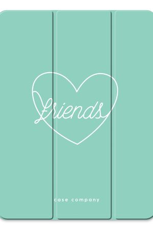 Friends heart pastel
