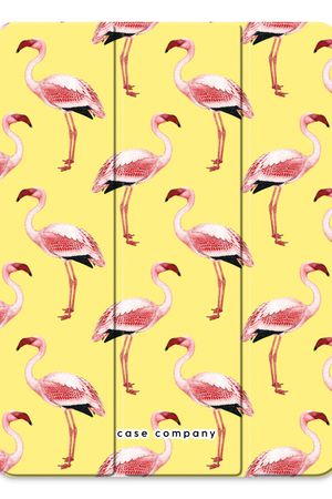 Flamingo's geel