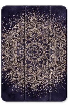 Goldenes Boho-Mandala