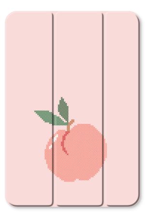 Stitched Peach