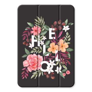 Hello in flowers