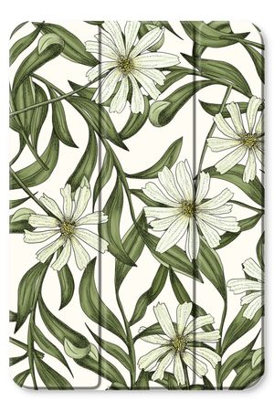 White flower pattern