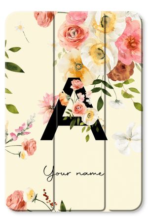 Flirty Flowers Monogram