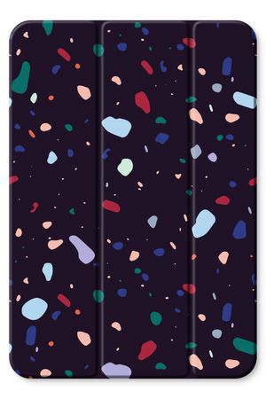 Dark Rounded Terrazzo