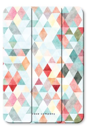 Coloured triangles pastel