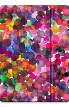 Points d'aquarelle superposés