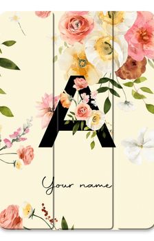 Flirty Flowers Monogram