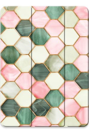 Hexagons in stained glass