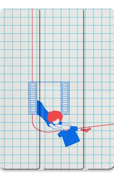 Quadratisches Papier N°1