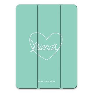 Friends heart pastel