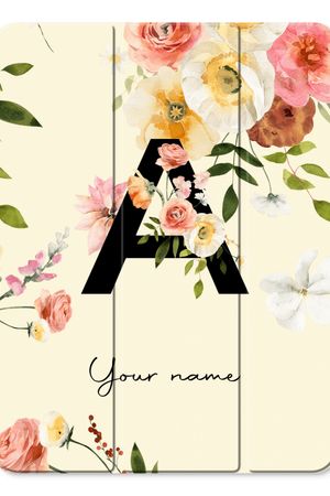 Flirty Flowers Monogram
