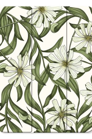 White flower pattern