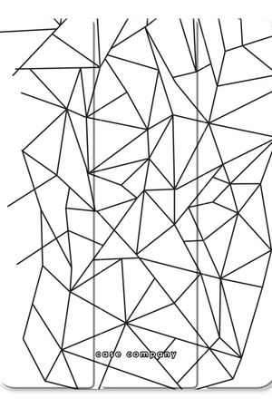Geometric lines black