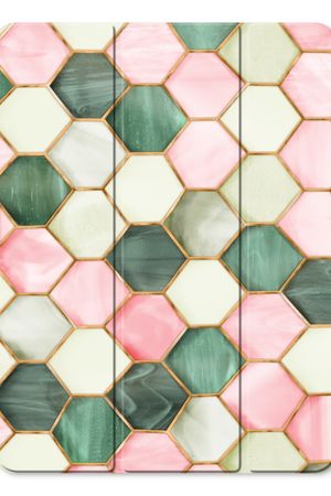 Hexagons in stained glass
