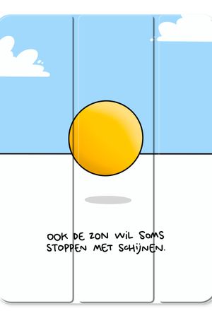 Stoppen met schijnen