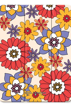 Retro Flowers - Yellow