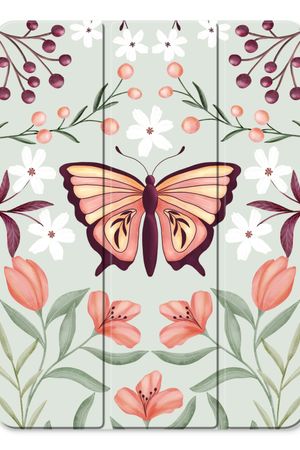 Butterfly in a floral world