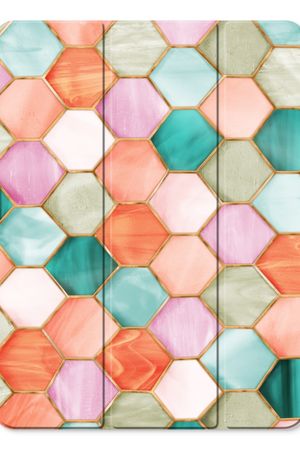 Hexagons in stained glass