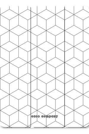 Cubes black and white