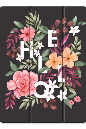 Hello in flowers