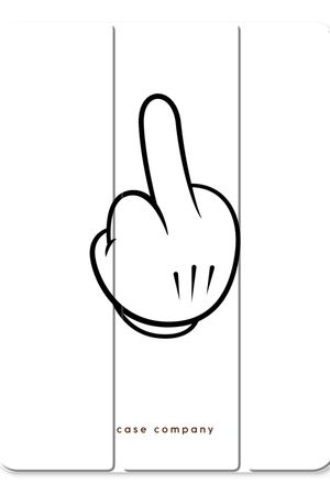 Middle finger white