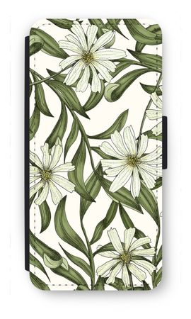 White flower pattern