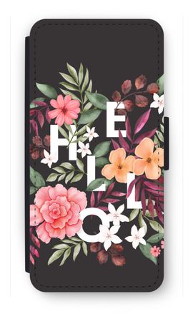 Hello in flowers
