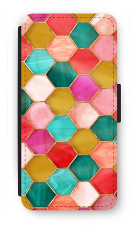 Hexagons in stained glass