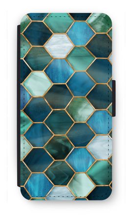 Hexagons in stained glass