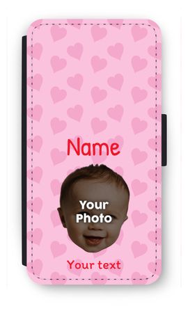 Visage personnalisé - Coeurs N°2