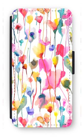 Fleurs sauvages colorées