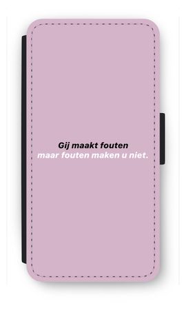 Fouten maken u niet