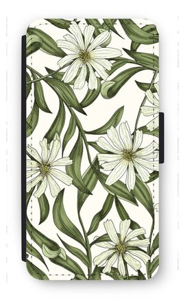 White flower pattern