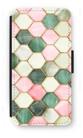 Hexagons in stained glass